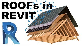 Revit Tutorial Roofs [upl. by Euqenimod491]