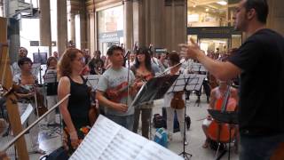 Flash Mob Orchestra  22 luglio Roma [upl. by Crowe]