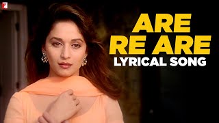 Are Re Are  Lyrical Song  Dil To Pagal Hai  Shah Rukh Khan Madhuri  Lata Udit  Anand Bakshi [upl. by Trixie]