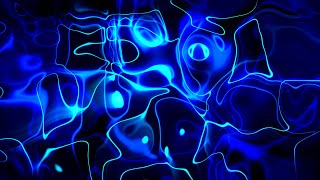 Bright Abstract Neon Blue Lines Background video  Footage  Screensaver [upl. by Amy]