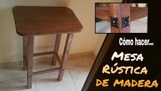 CASA RÚSTICA DE PIEDRA Y MADERA  OBRAS AJENAS [upl. by Eniawed]