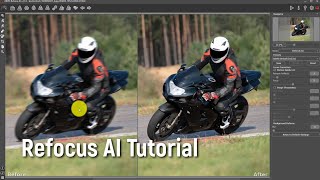 Fix Blurry Photos with Motion Deblur AI AKVIS Refocus AI Tutorial [upl. by Sigismund]