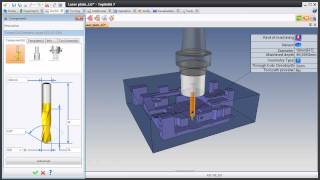 TopSolidCam 7 Automatic Hole [upl. by Tisman]