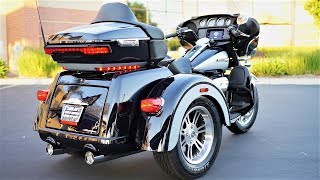 2019 HarleyDavidson TriGlide Ultra FLHTCUTG │ Review and Test Ride [upl. by Sura]