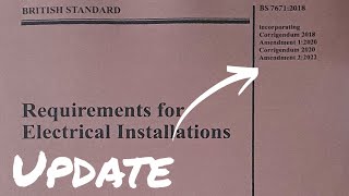 CORRIGENDUM Update 18th Edition Amendment 2 Electrician Reacts [upl. by Itsyrk]