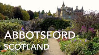 Abbotsford House  Home of Sir Walter Scott Romantic Novelist Scottish Borders Melrose Scotland [upl. by Capwell]