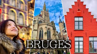 2 Days in Bruges Guide  Best Chocolate Beer Tastings Walks  Itinerary [upl. by Nekcerb]