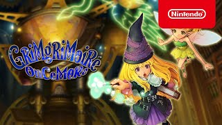 GrimGrimoire OnceMore  Academy Trailer  Nintendo Switch [upl. by Oiromed369]