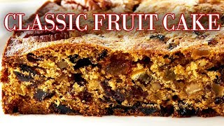 Professional Baker Teaches You How To Make FRUIT CAKE [upl. by Yenahs]