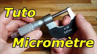 Tuto  Comment utiliser un Micromètre [upl. by Urana695]