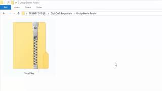 How To Unzip A Compressed File Folder [upl. by Brookner]