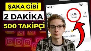 İNSTAGRAM TAKİPÇİ ARTTIRMA  2 DAKİKADA 500 TAKİPÇİ [upl. by Darach197]