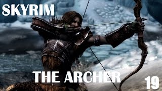 Skyrim Remastered Archer Build Walkthrough 19 Uttering Hills Cave Has Beasts [upl. by Nehte]