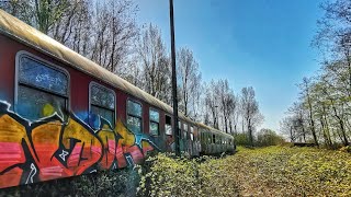 GEISTERZUG DER REICHSBAHN  Abgestellt auf einem verlassenen Bahngleis [upl. by Baskett553]