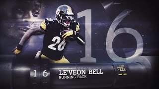 16 LeVeon Bell RB Steelers  Top 100 Players of 2015 [upl. by Nam]