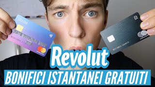 REVOLUT bonifici istantanei gratis [upl. by Lanette]