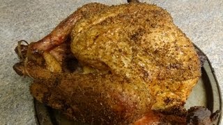 Smoked Turkey Recipe on a Traeger Smoker Grill [upl. by Audrey360]