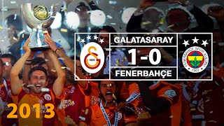 Süper Kupa 2013  Özet Galatasaray 10 Fenerbahçe [upl. by Ahsekim]