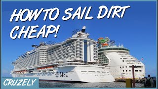 9 DirtCheap Cruise Secrets to Sail for Less [upl. by Aivart]