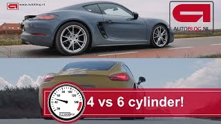 Porsche 718 Cayman vs Porsche Cayman S [upl. by Nebe]