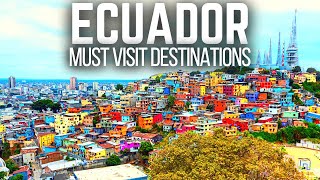 Top 10 Best Places to Visit in Ecuador  Travel Video [upl. by Alvord494]