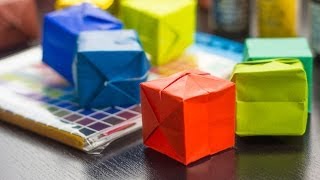 How To Make An Origami Box water bomb [upl. by Andrew]