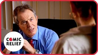 Lauren Cooper meets Tony Blair  Comic Relief [upl. by Drexler541]