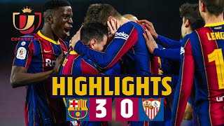 🤯 Comeback worthy of a final  HIGHLIGHTS  Barça 30 Sevilla [upl. by Naened]