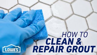 How To Clean amp Repair Grout [upl. by Row]