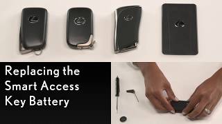 HowTo Replace Smart Access Key Battery  Lexus [upl. by Annayar]