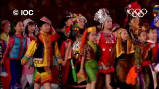 Incredible Highlights  Beijing 2008 Olympics  Opening Ceremony [upl. by Ygiaf5]