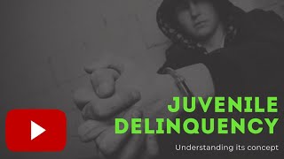 Understanding Juvenile Delinquency  Criminology [upl. by Lanfri]