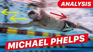 Michael Phelps Freestyle Stroke Analysis [upl. by Mossolb]