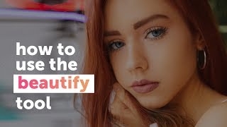 How to Use the PicsArt Beautify Tool  PicsArt Tutorial [upl. by Otho]