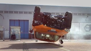 Volvo XC90 Roll Over CRASH TEST [upl. by Gustav407]