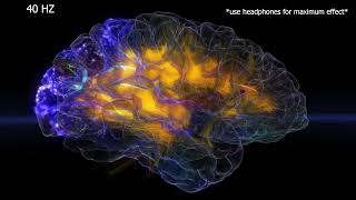 Dr Hubermans Pure 40 HZ Binaural beats The Frequency for FOCUS and CONCENTRATION [upl. by Richter208]