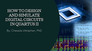 Quartus II Tutorial Verilog HDL and Simulation [upl. by Lyrehs]