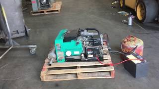 Cummins Onan Emerald Plus GenSet 4000 Watt RV Generator 4 kW [upl. by Bloxberg]