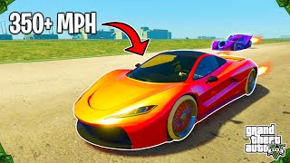 How To Do The FASTEST VEHICLE SPEED GLITCH In GTA 5 Online Go Over 350 MPH [upl. by Annim]