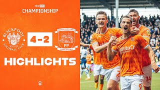 Highlights  Blackpool v Preston [upl. by Geanine745]