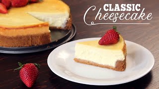 Classic Cheesecake Recipe  How Tasty Channel [upl. by Monreal]