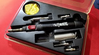 BernzOMatic Butane Cordless Soldering Iron Review [upl. by Venola585]