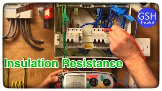 Combined Insulation Resistance Test Line and Neutral Together to Earth amp Between Live Conductors [upl. by Bowlds764]