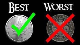 The BEST and WORST Types of Silver for Stacking or Investing [upl. by Boulanger]