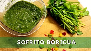 How to Make Puerto Rican Sofrito from SCRATCH  Homemade Sofrito Recipe [upl. by Fusuy]