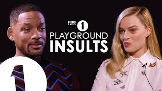 Will Smith amp Margot Robbie Insult Each Other  CONTAINS STRONG LANGUAGE [upl. by Bala]