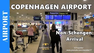 ARRIVING AT COPENHAGEN Airport from NonSchengen Country  Disembarkation to Arrivals  Travel video [upl. by Khalid]