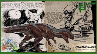 Ark Basics Megalosaurus  EVERYTHING YOU NEED TO KNOW [upl. by Ellison]