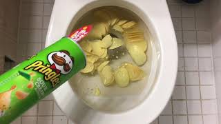 Will it Flush  Pringles [upl. by Proudman]