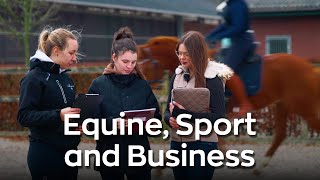 Equine Sports and Business bachelor [upl. by Aitnwahs]